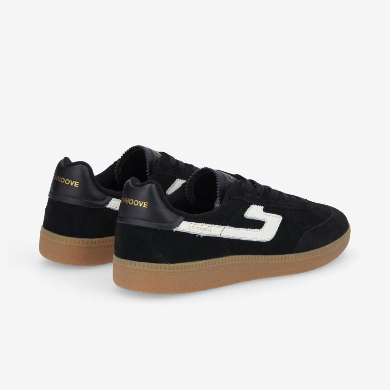 SHEFFIELD JOGGER M - SUEDE/NAPPA - BLACK/WHITE